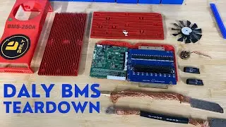 Teardown of Daly BMS 16S 250A.