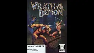 Commodore 64 Disk Loader ReadySoft Wrath of the Demon 1991