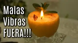 Cómo hacer una VELA Limpiadora 🍋 ADIOS A LAS MALAS VIBRAS!!!