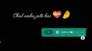 Girl voice|| Chal waha jate h cover song || without music|| My original voice #love 