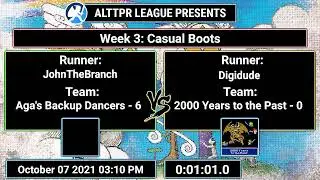 ALTTPR League Season 4 Week 3: Digidude vs. JohnTheBranch
