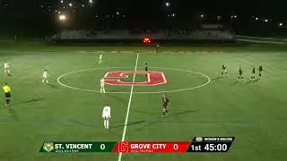 Saint Vincent at Grove City -- Women's Soccer -- October 22, 2025