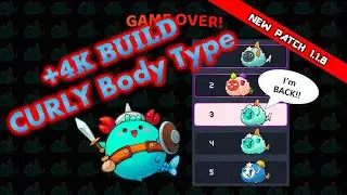 CURLY Body Type +4K BUILD | AXIE DOLL PATCH 1.1.8 GAMEPLAY