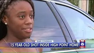 15-year-old shot inside High Point home