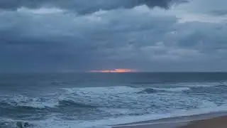 Beautiful Cloudy Sunrise December 20 2022 filmed in #8k