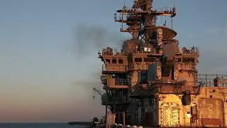 Live Fire exercise onboard the USS Iwo Jima   LHD 7
