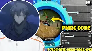 EM7 SENSITIVITY AND CONTROL CODE | PUBGM/BGMI | EM7 SENSITIVITY CODE | SENSI ZONE 