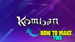 HOW TO MAKE THIS KOMBAN TITLE TEXT IN 5 MINUTES 🔥🔥🔥🔥STANLEY GFX😎😎❤