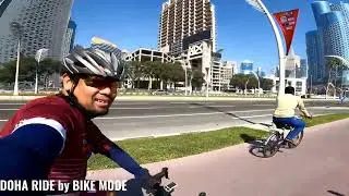 DOHA RIDE, QATAR|| AL WUKAIR TO DOHA BIKE MODE