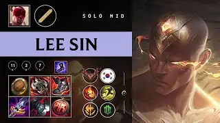 Lee Sin Mid vs Quinn - KR Grandmaster Patch 26.01