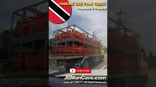 TRINI COOKING GAS TRUCK on Highway in Trinidad and Tobago JBManCave.com #Shorts