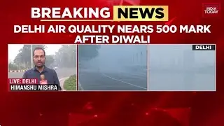 Delhi's Air Apocalypse: AQI Enters 'Hazardous' Zone After Diwali Firecracker Frenzy