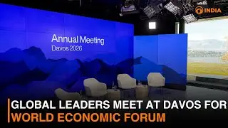 Global leaders meet at Davos for World Economic Forum