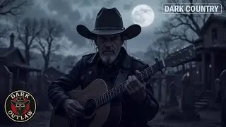 HELL'S FURY -  Dark Country Music | Dark Outlaw Country Song (LYRIC VIDEO)