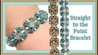 Straight to the Point Bracelet | Bead Weaving Tutorial