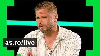 Octavian Chihaia la AS.ro LIVE, partea a 2-a. ”Tații își duc copiii direct la cluburi mari”