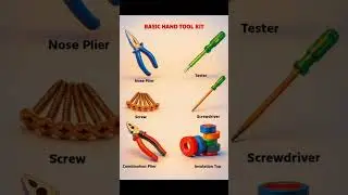Basic hand tool kit #education #viralshorts #electrical #tools #short #toolkit #knowledge