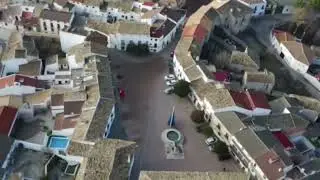 Torrejoncillo a vista de drone el final de año 2024
