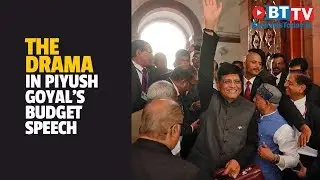 The drama in Piyush Goyal's short budget speech