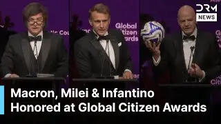 Atlantic Council Honors Macron, Milei, and Infantino at Global Citizen Awards in New York | AC1Z