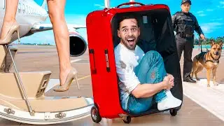 Verstoppertje Op Het Grootste Vliegveld! *Betrapt*
