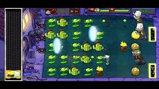 Level 24 Plants vs Zombies but it gets CRAZY 🌱🧟 #gaming #pvz #zombie