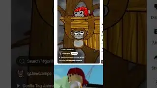 Try not laugh #gorillatag #roblox #funny #m2k #music #gorillatag #roblox