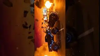 Explosive US Desert Clash | Mercedes vs Monster Truck at Sunset: #InfernoRace #DesertBattle