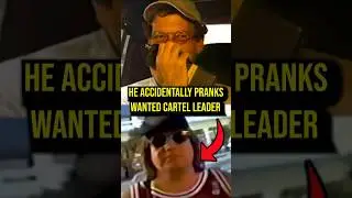 Letterman Unknowingly Pranks Wanted Cartel Lord #davidletterman #cartel #shorts  #druglord