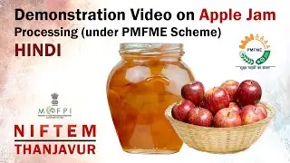 Demonstration Video on Apple Jam Processing (under PMFME Scheme) - HINDI