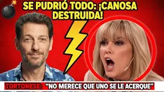 &iexcl;Se pudri&oacute; todo con Humberto Tortonese y Viviana Canosa! Tortonese fulmin&oacute; a Canosa