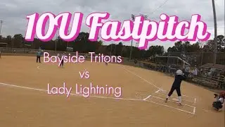 2023 Jimmy Pike Memorial Softball Tournament 10U: Bayside Tritons vs Lady Lightning