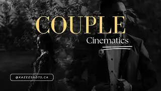 Stunning Cinematic Couple Shoot & Wedding Video | Kazee Shots Studios