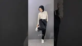 OUTFIT IDEAS OLAHRAGA JOGGING GYM LARI OOTD HIJAB | ig: @slvnrxx