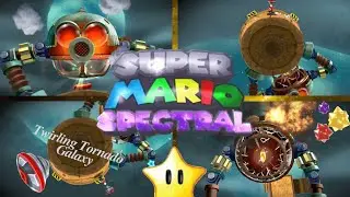 [Super Mario Spectral V1.6] Twirling Tornado Galaxy | Digga Leg's Daredevil Digging