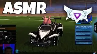 Rocket League ASMR ⚽ Mouth Sounds & Controller Tapping 🎮 | Relaxing Gameplay for Sleep & Focus