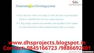 Steganography Using Reversible Texture Synthesis | IEEE Projects 2015