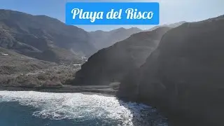 4K Drone Playa del Risco 29.12.24 Gran Canaria