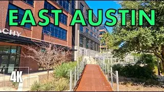 Walking East Austin on 5th Street | Apartments, Bars & City Life in 4K
