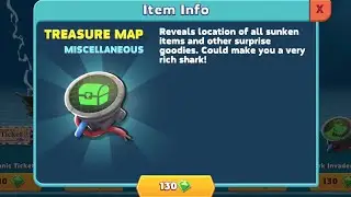 Hungry Shark Evolution (EP.10) Finding All The Sunken Items With Treasure Map