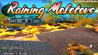 Raining Molotovs in CSGO