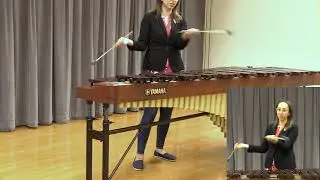 Footwork demonstrations on keyboard percussion