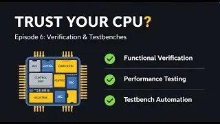 Episode 6: Verification & Testbenches || The 8-bit CPU Odyssey