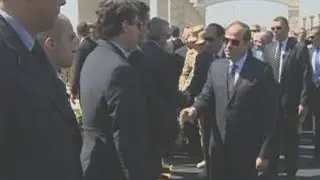 الرئيس السيسي يتقدم الجنازة العسكرية للفريق صفي الدين أبو شناق
