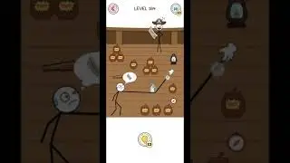 Thief Puzzle(WEEGOON)- Funny Stickman Brain Puzzle Game - Level 184