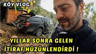 Yıllar Sonra Gelen İTİRAF Hüzünlendirdi ! Dağdan ZEYTİN ODUNU Taşıyorum | Köy Vlog