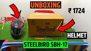 Unboxing🔥Steelbird SBH-17 Terminator Helmet | Full Review in 2025 | Best Helmet Under 2k🔥