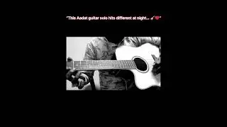 Aadat Guitar Solo That Hits Straight to the Heart 🎸💔 | Short Cover#ytshorts#aadat#viral