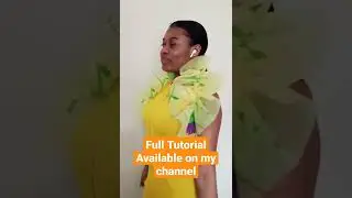Ruffle Shawl Bolero #shorts #shortsfeed #shortvideo #2022 #diy #bolero #ruffles