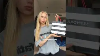 Sephora unpacking | распаковка косметики #shorts #beauty #aesthetic